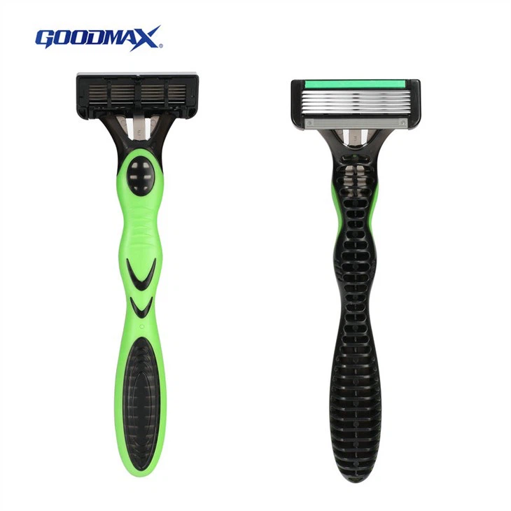 Six Blade Open Flow Men's Razor 